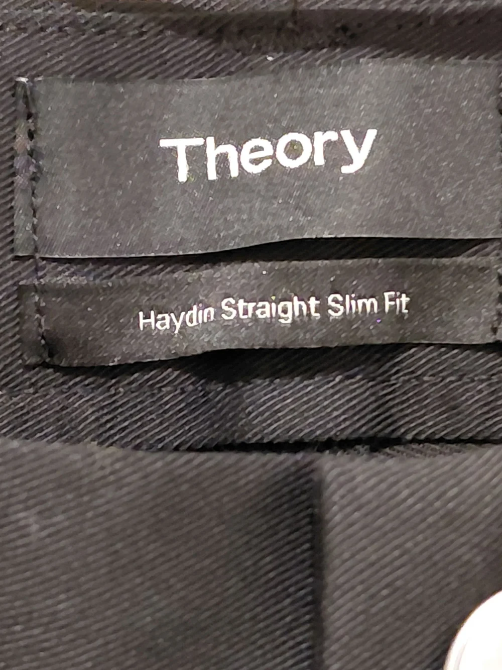 Theory Haydin Slim Straight Jeans 36/32